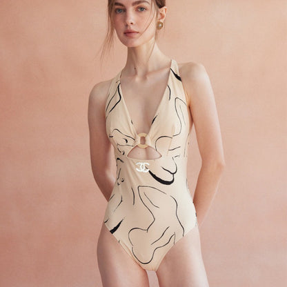 C 25 New one-piece swimsuit
