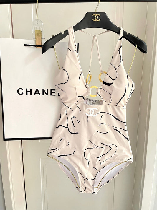 C 25 New one-piece swimsuit