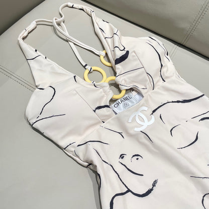C 25 New one-piece swimsuit