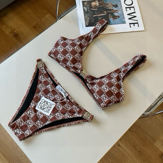 LO 25 New style printed swimsuit