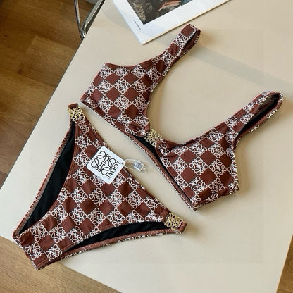 LO 25 New style printed swimsuit