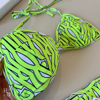 D 25 New style printed swimsuit