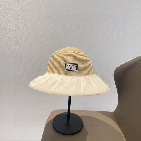 2025 Summer New  Pleated Irregular Fisherman Hat