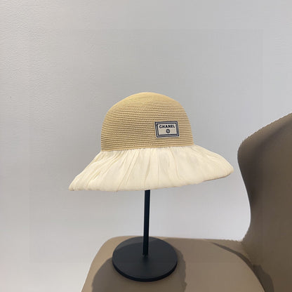 2025 Summer New  Pleated Irregular Fisherman Hat