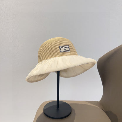 2025 Summer New  Pleated Irregular Fisherman Hat