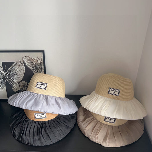 2025 Summer New  Pleated Irregular Fisherman Hat
