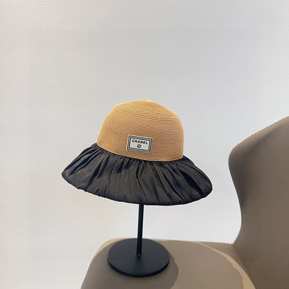 2025 Summer New  Pleated Irregular Fisherman Hat