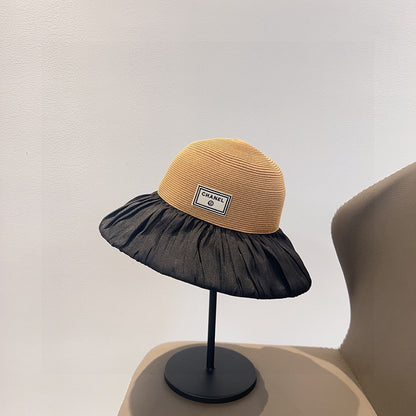 2025 Summer New  Pleated Irregular Fisherman Hat