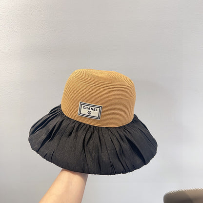 2025 Summer New  Pleated Irregular Fisherman Hat