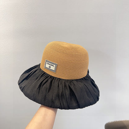 2025 Summer New  Pleated Irregular Fisherman Hat