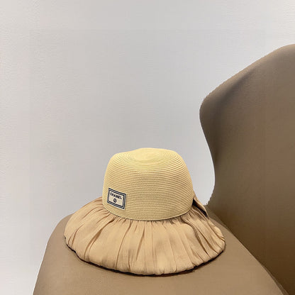 2025 Summer New  Pleated Irregular Fisherman Hat