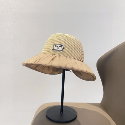 2025 Summer New  Pleated Irregular Fisherman Hat