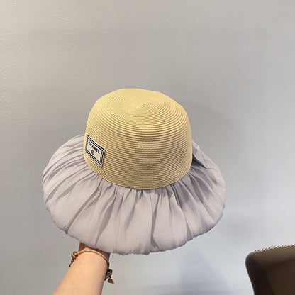 2025 Summer New  Pleated Irregular Fisherman Hat