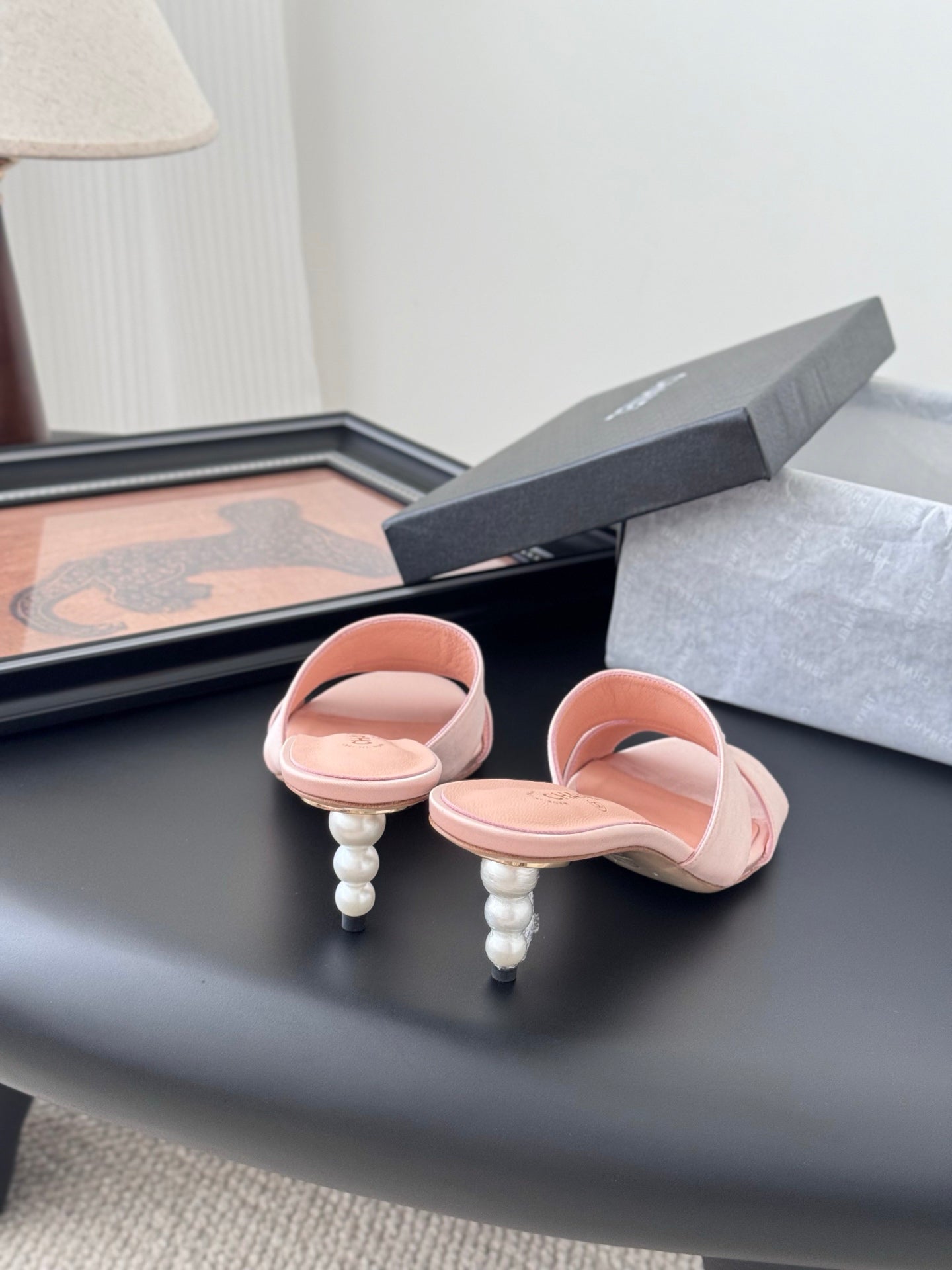 25 New Summer Mary Jane Pearl Slippers