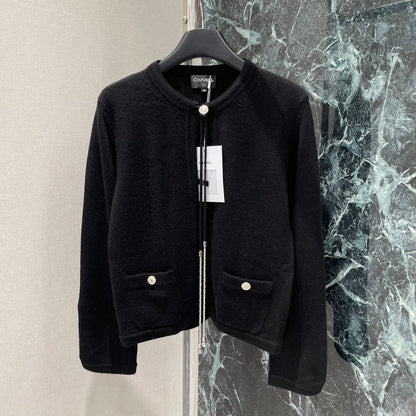 C 25 Early Fall New Lace-up Knitted Cardigan