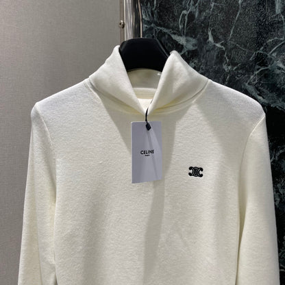 CE 25 Early Fall New High Neck Knit Long Sleeves