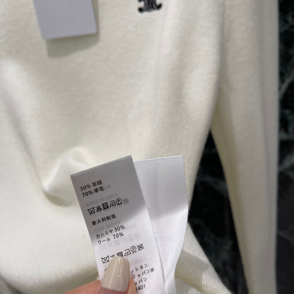 CE 25 Early Fall New High Neck Knit Long Sleeves