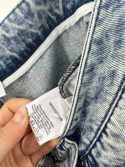 2025 Autumn New Ripped loose-fitting Machete jeans