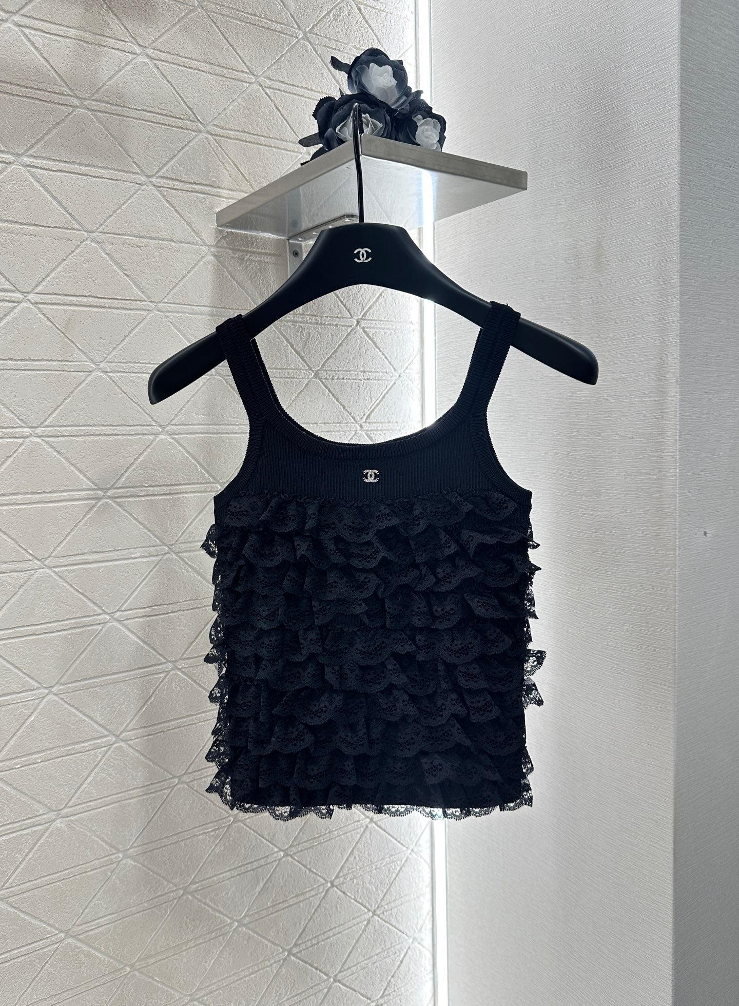 2025 Autumn New Lace knitted camisole