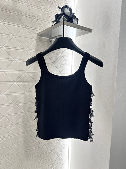 2025 Autumn New Lace knitted camisole
