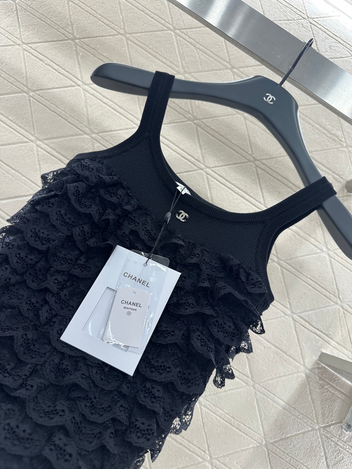 2025 Autumn New Lace knitted camisole