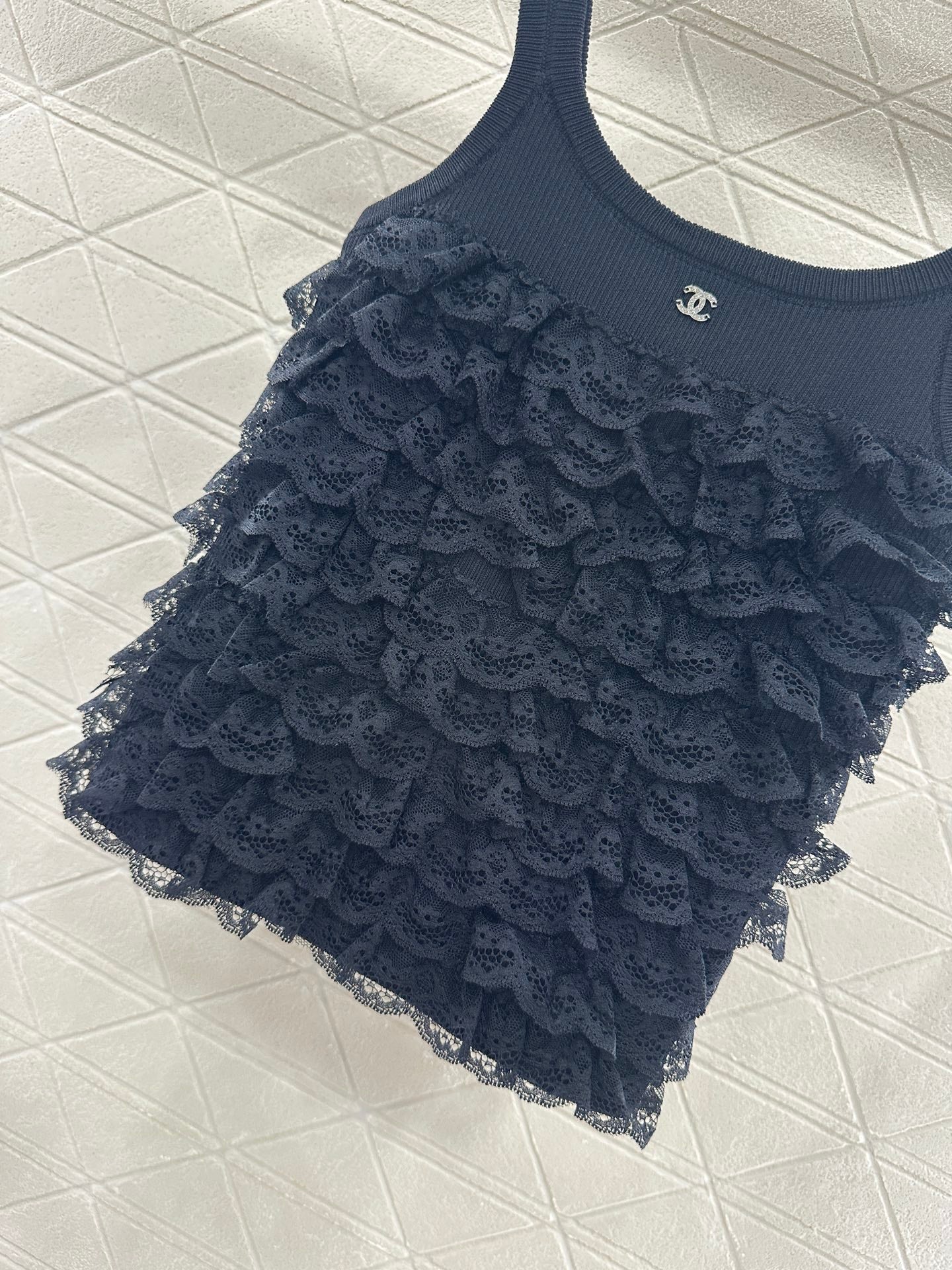 2025 Autumn New Lace knitted camisole