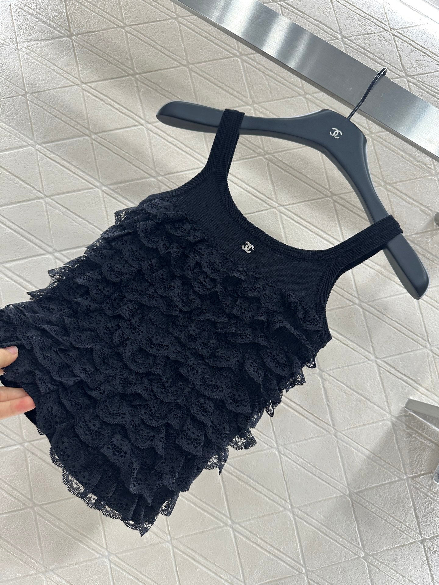 2025 Autumn New Lace knitted camisole