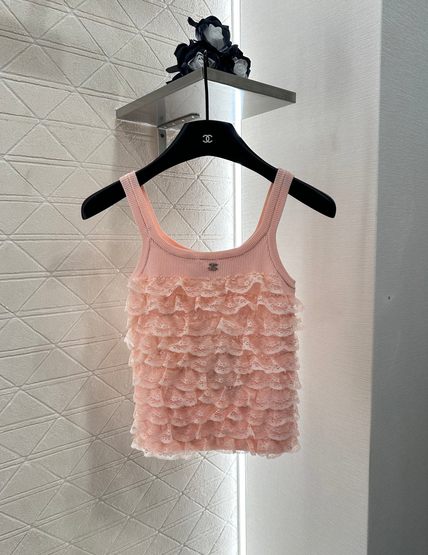 2025 Autumn New Lace knitted camisole
