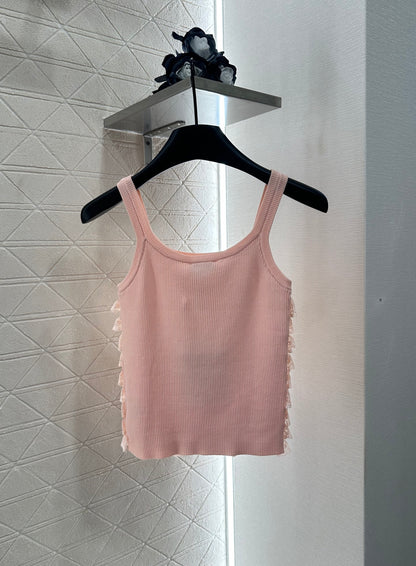 2025 Autumn New Lace knitted camisole