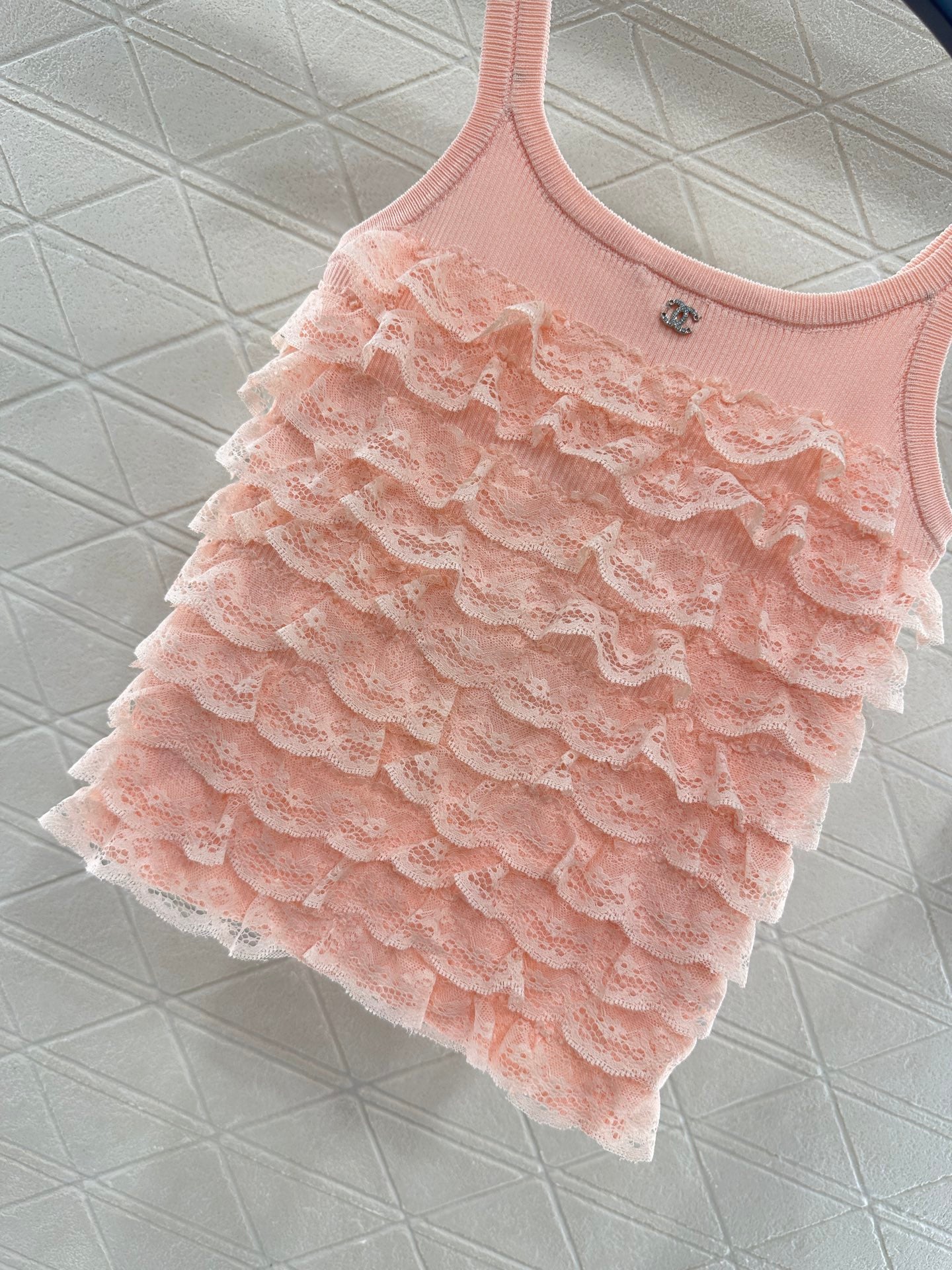 2025 Autumn New Lace knitted camisole