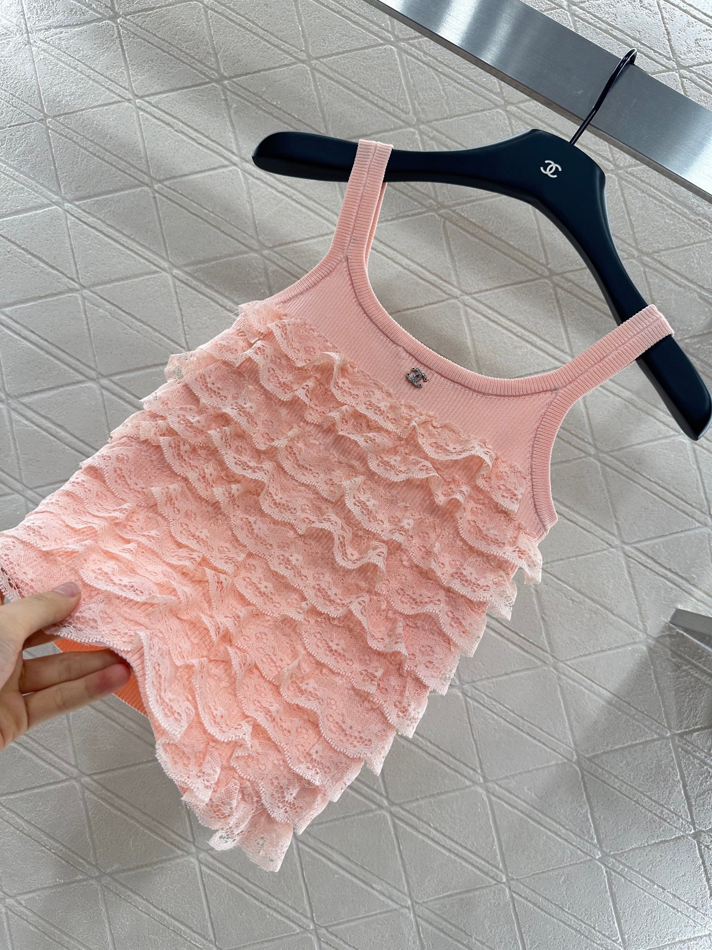 2025 Autumn New Lace knitted camisole