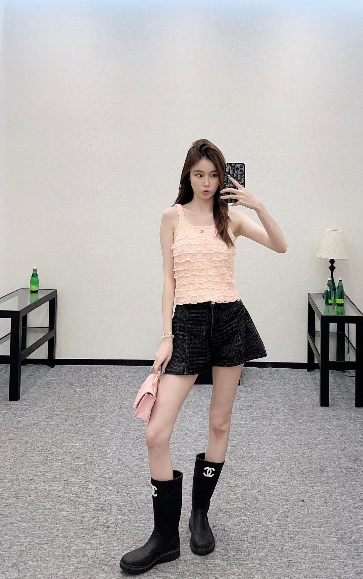2025 Autumn New Lace knitted camisole