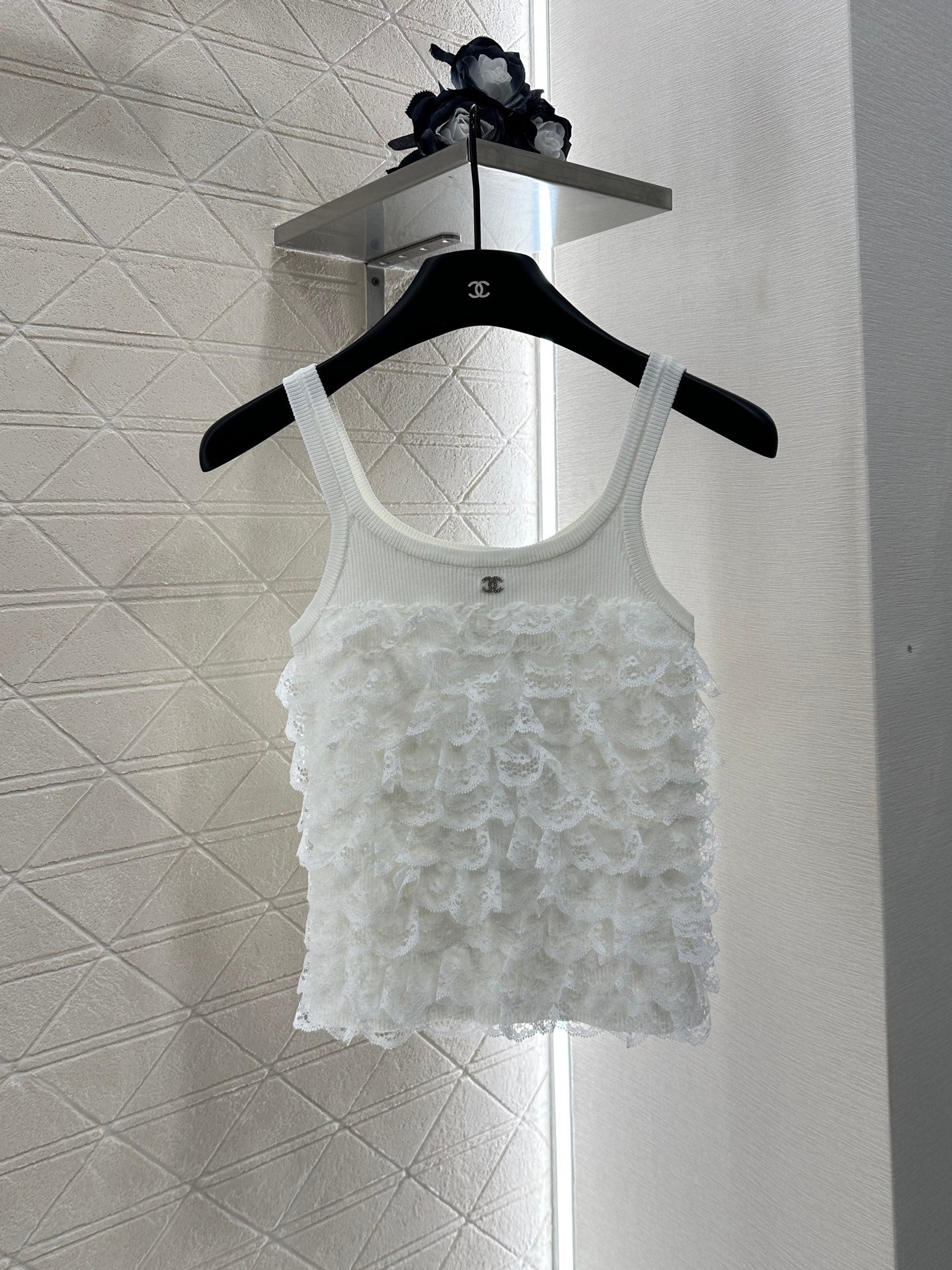 2025 Autumn New Lace knitted camisole