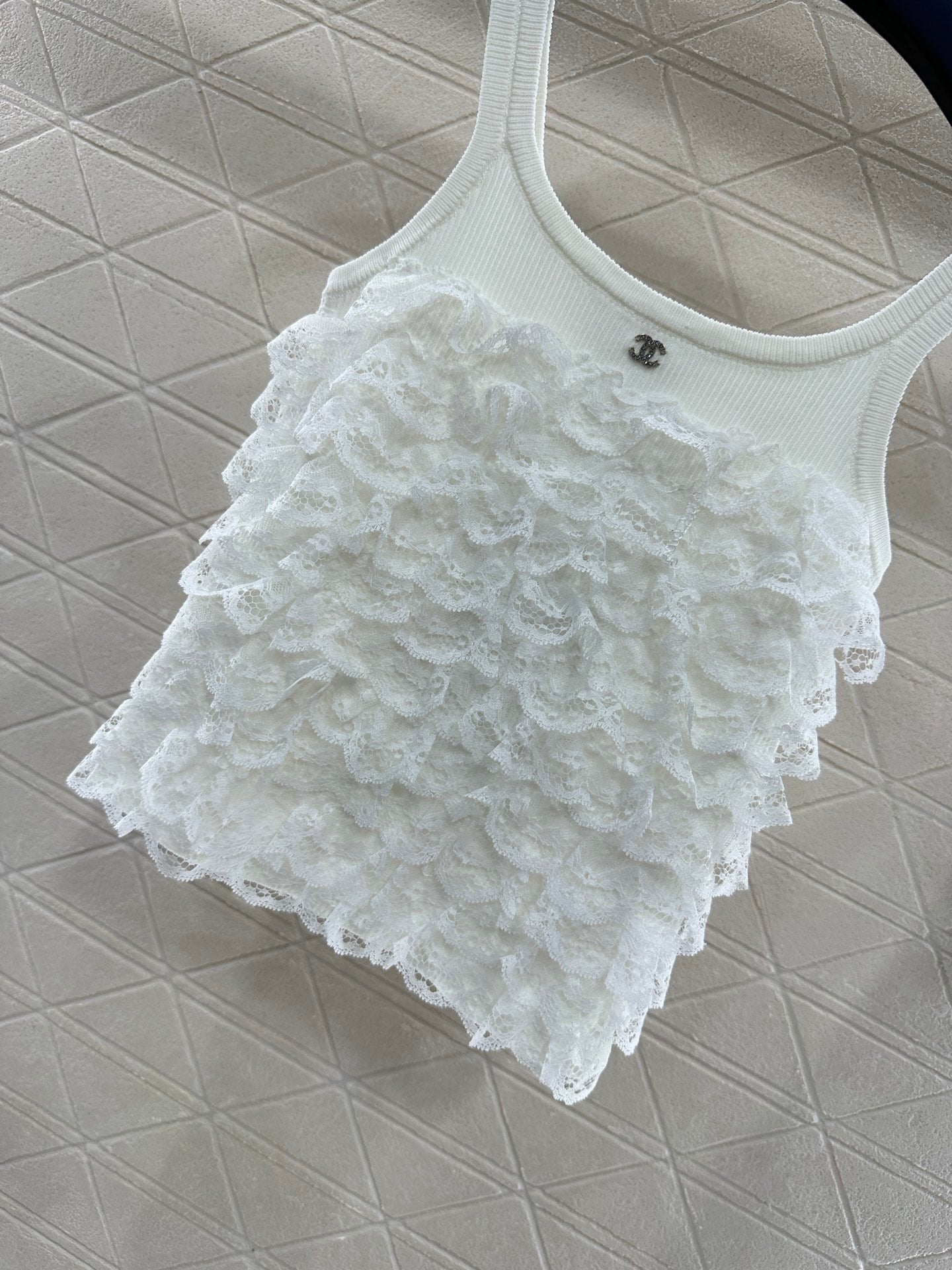 2025 Autumn New Lace knitted camisole