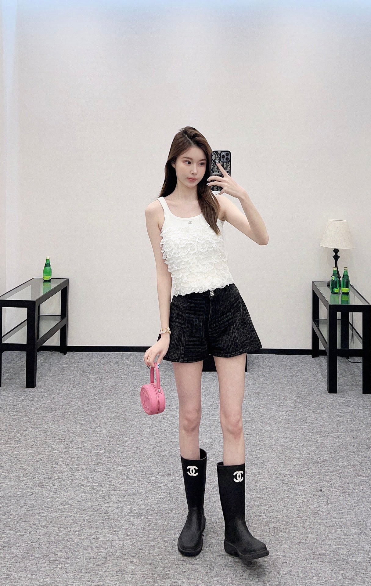 2025 Autumn New Lace knitted camisole