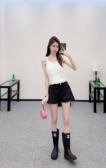 2025 Autumn New Lace knitted camisole