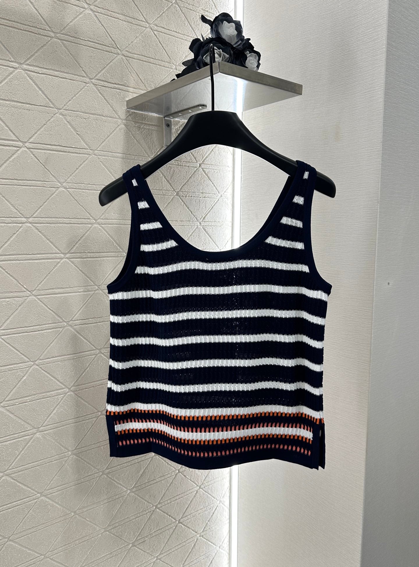 2025 Autumn New Striped knitted vest