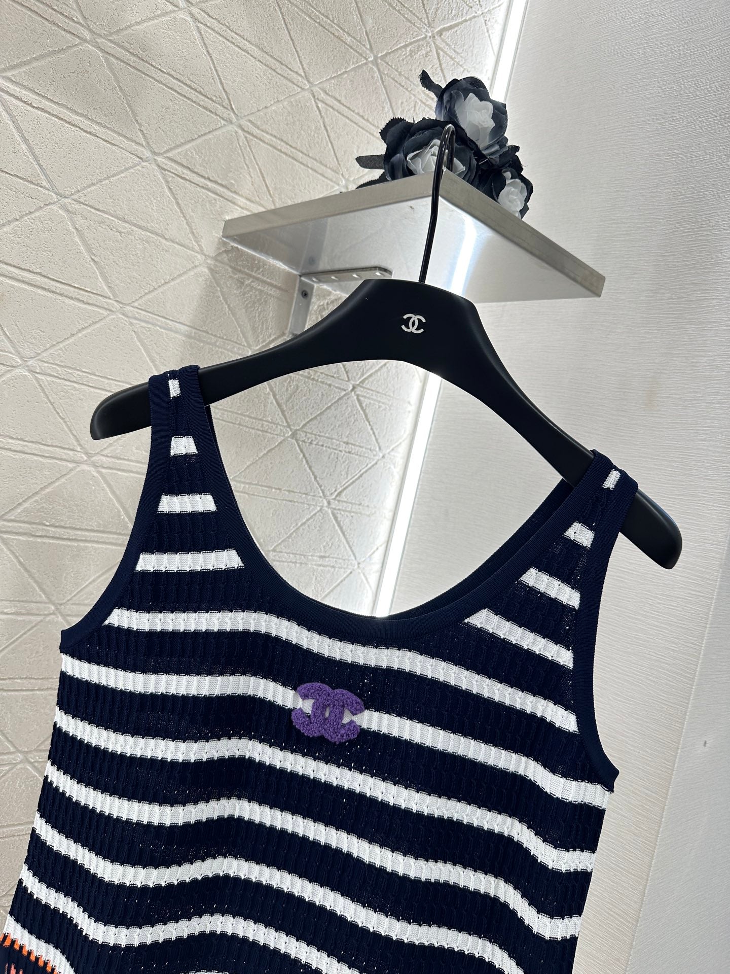 2025 Autumn New Striped knitted vest