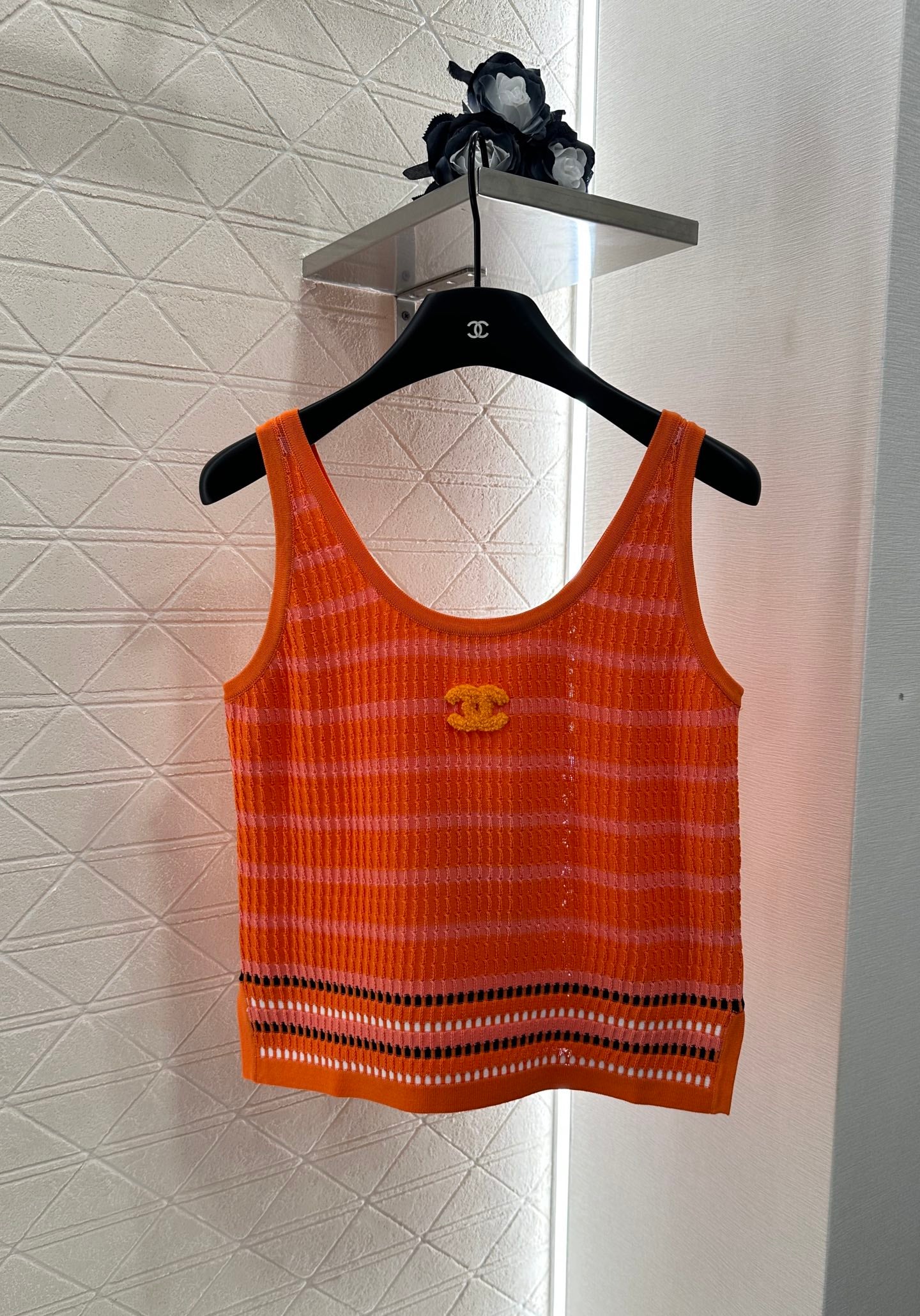 2025 Autumn New Striped knitted vest