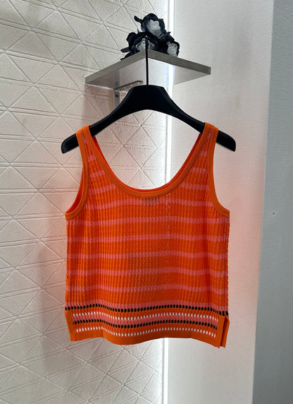 2025 Autumn New Striped knitted vest