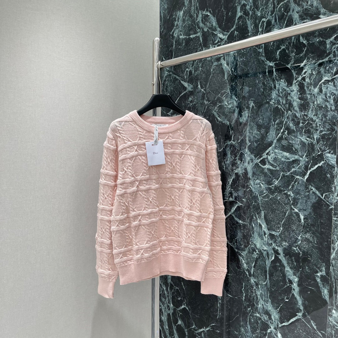 D 25 Early Fall New Round Neck Raglan Pullover Sweater