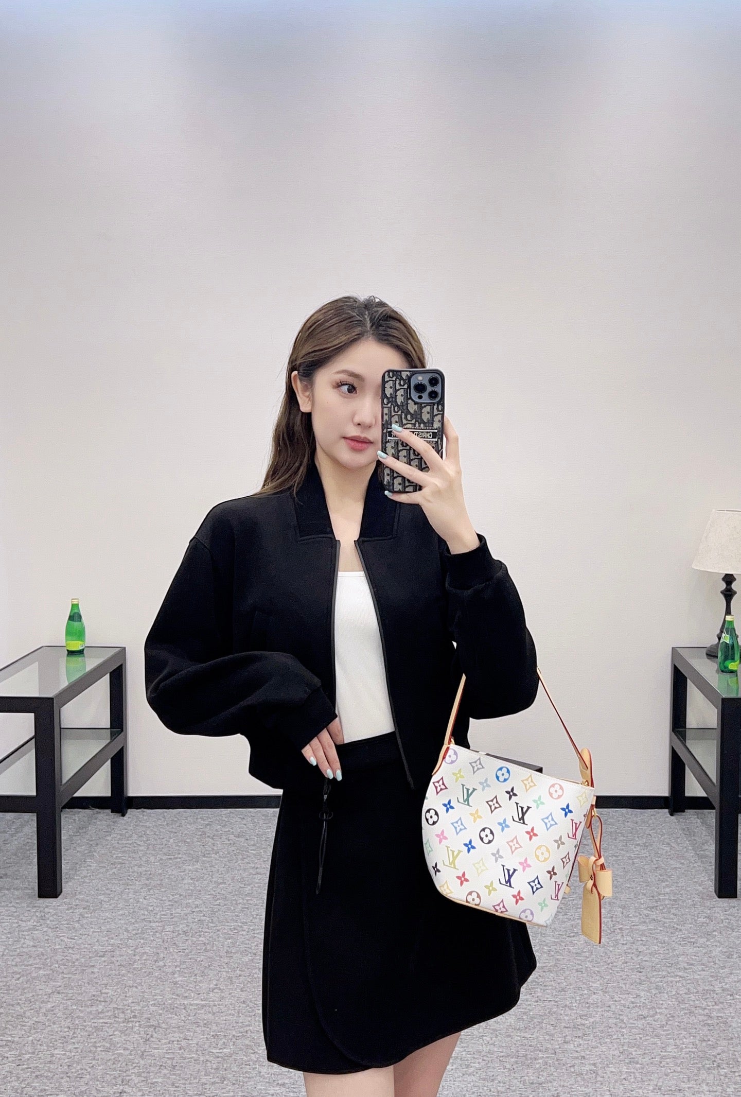 2025 Autumn New Short Jacket Coat Skirt Suit