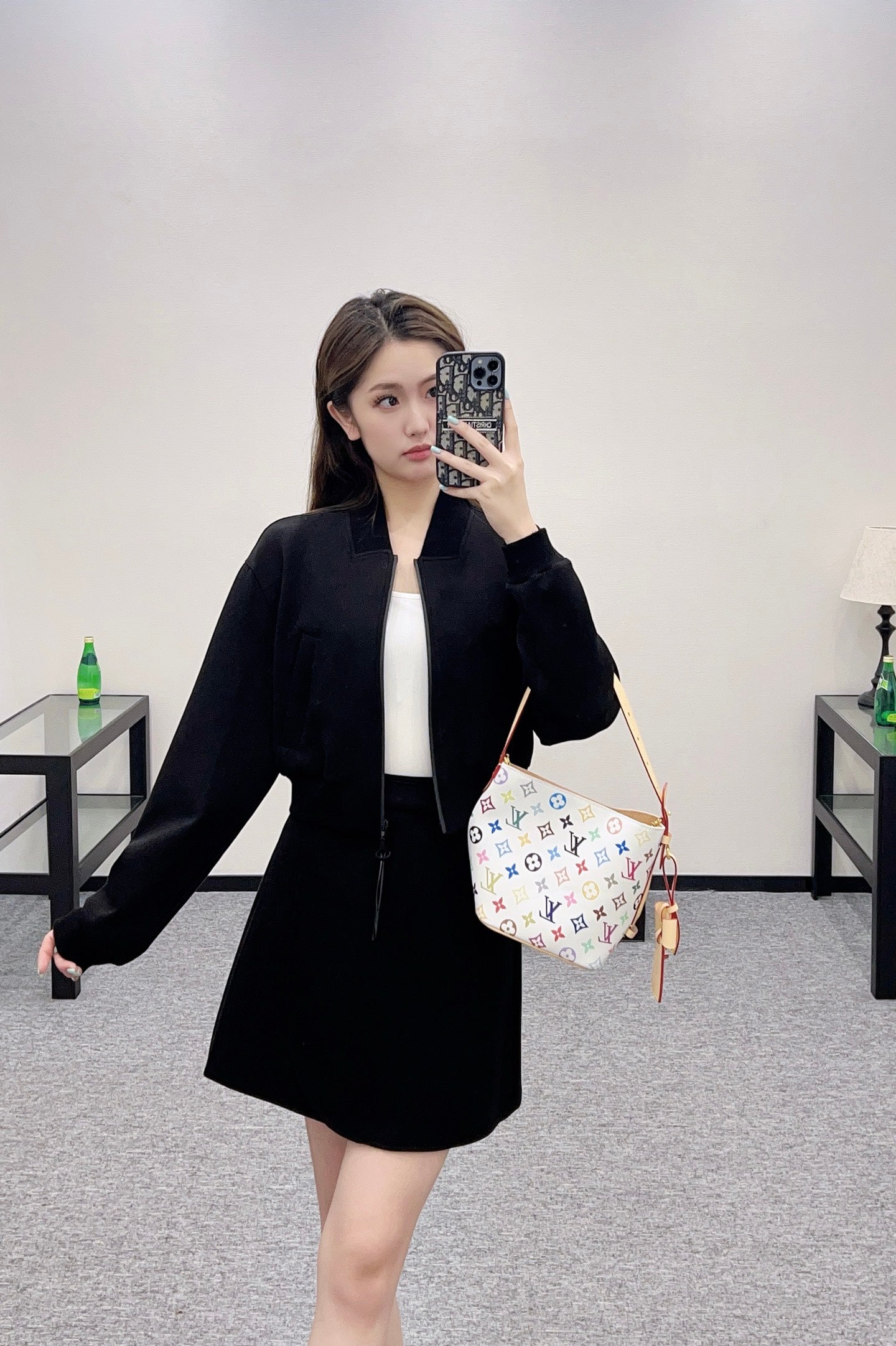 2025 Autumn New Short Jacket Coat Skirt Suit