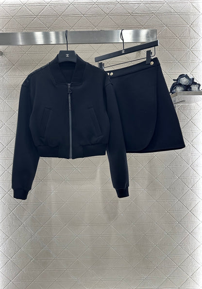 2025 Autumn New Short Jacket Coat Skirt Suit