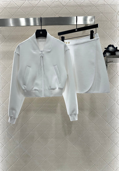 2025 Autumn New Short Jacket Coat Skirt Suit