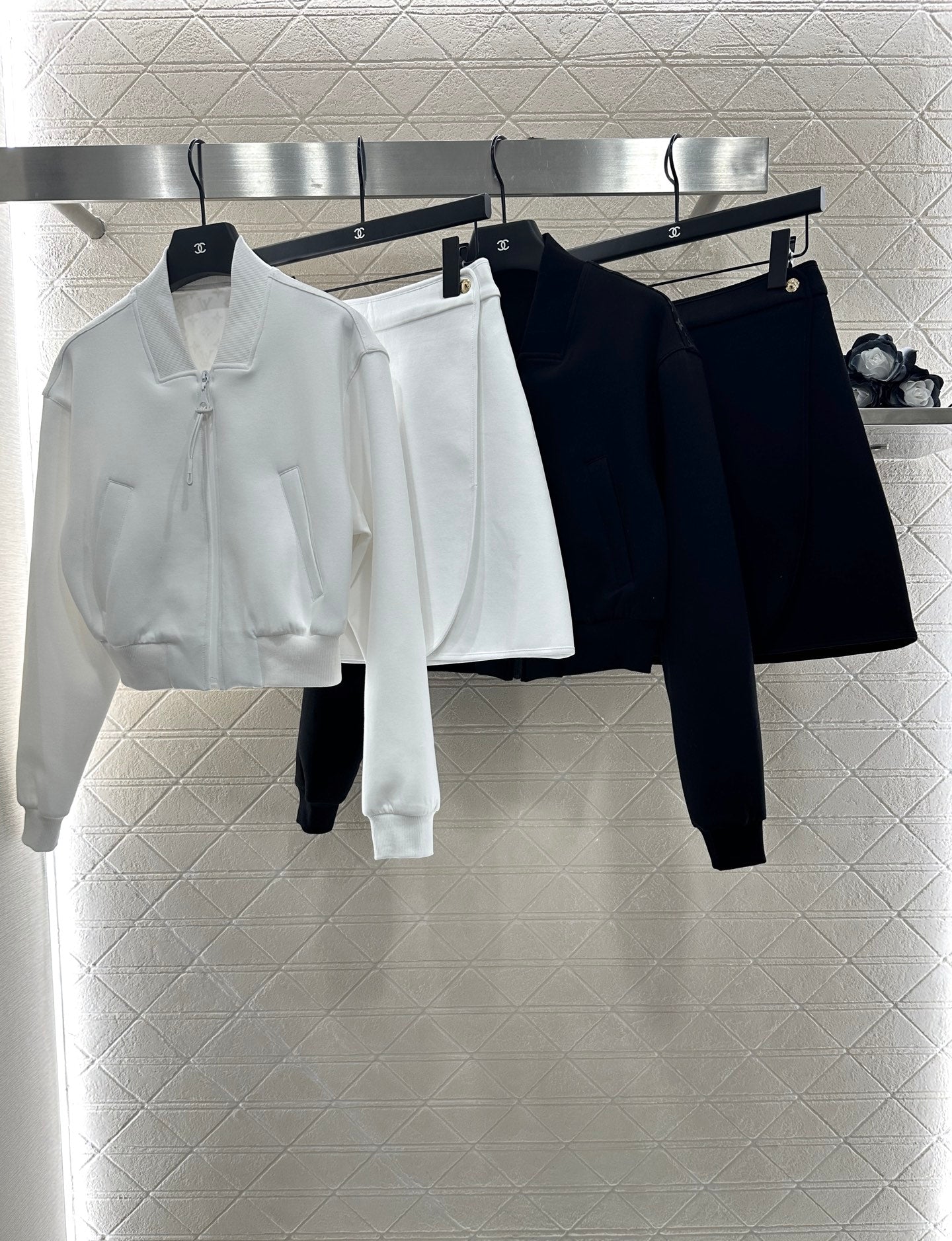 2025 Autumn New Short Jacket Coat Skirt Suit