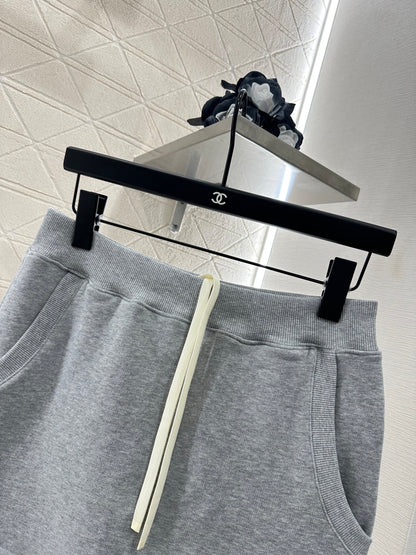 2025 Autumn New High Waist Drawstring Short Skirt