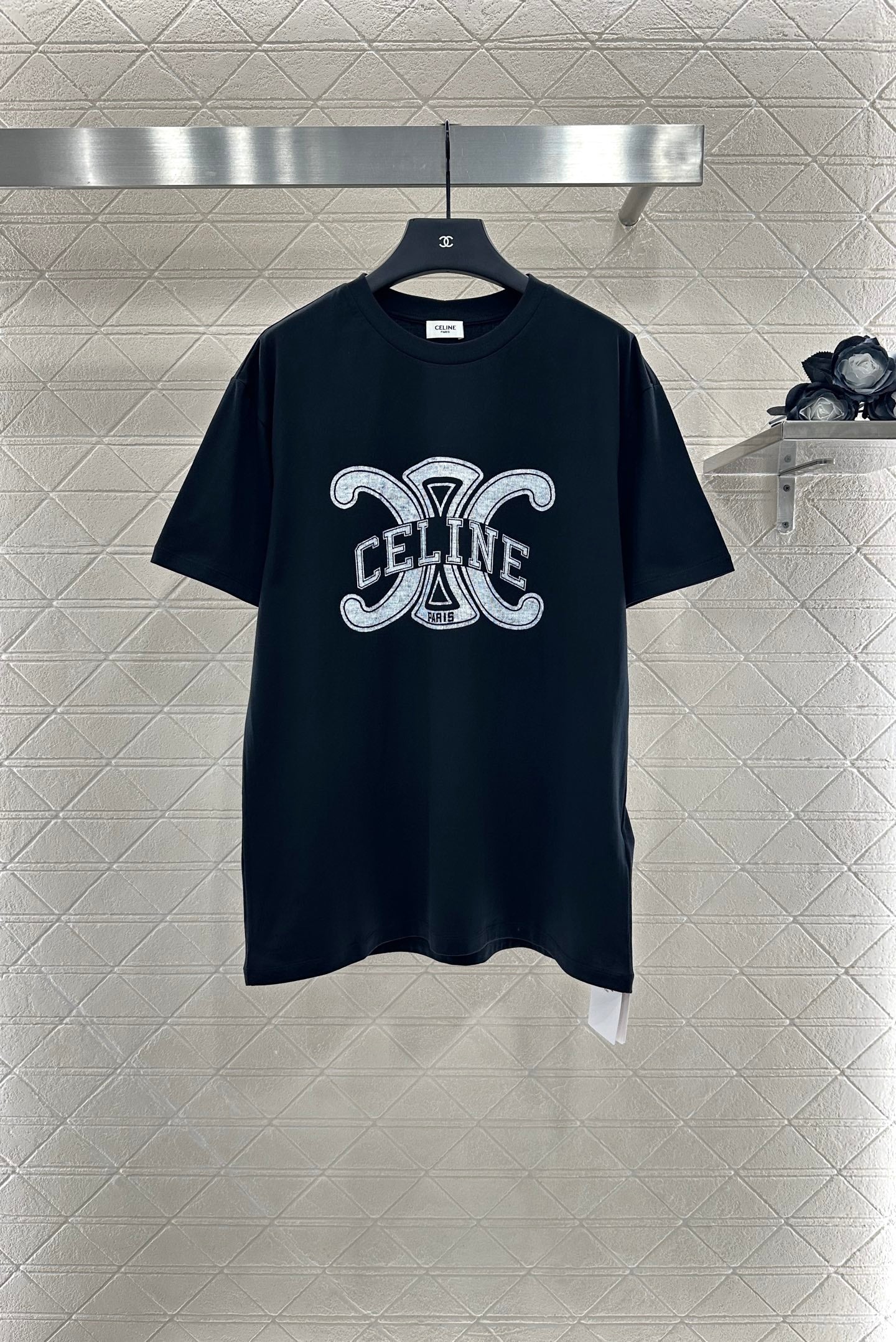 2025 Autumn New Round Neck Letter Print Tee