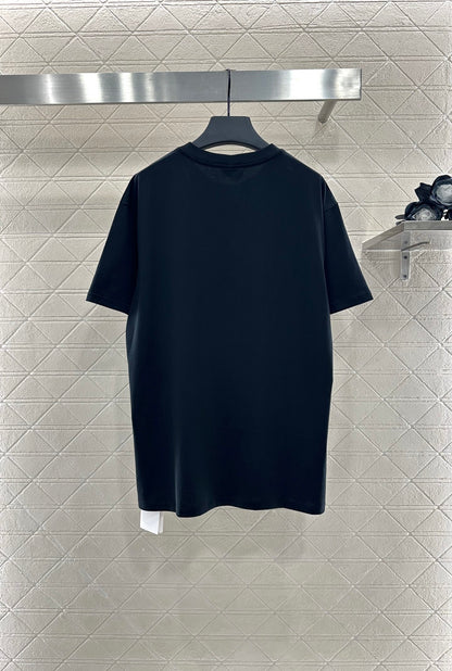 2025 Autumn New Round Neck Letter Print Tee