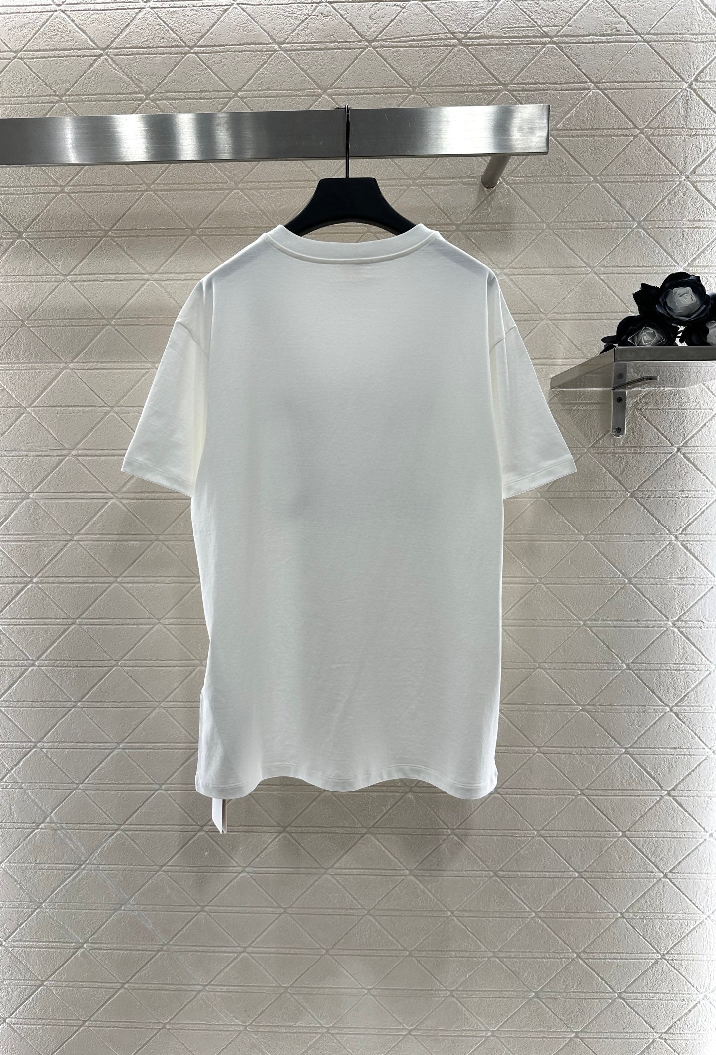 2025 Autumn New Round Neck Letter Print Tee